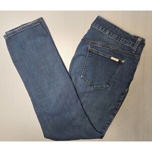 Chico's So Slimming Girlfriend Slim Leg 1 Ankle Jeans Denim Womens 32 Inch Waist